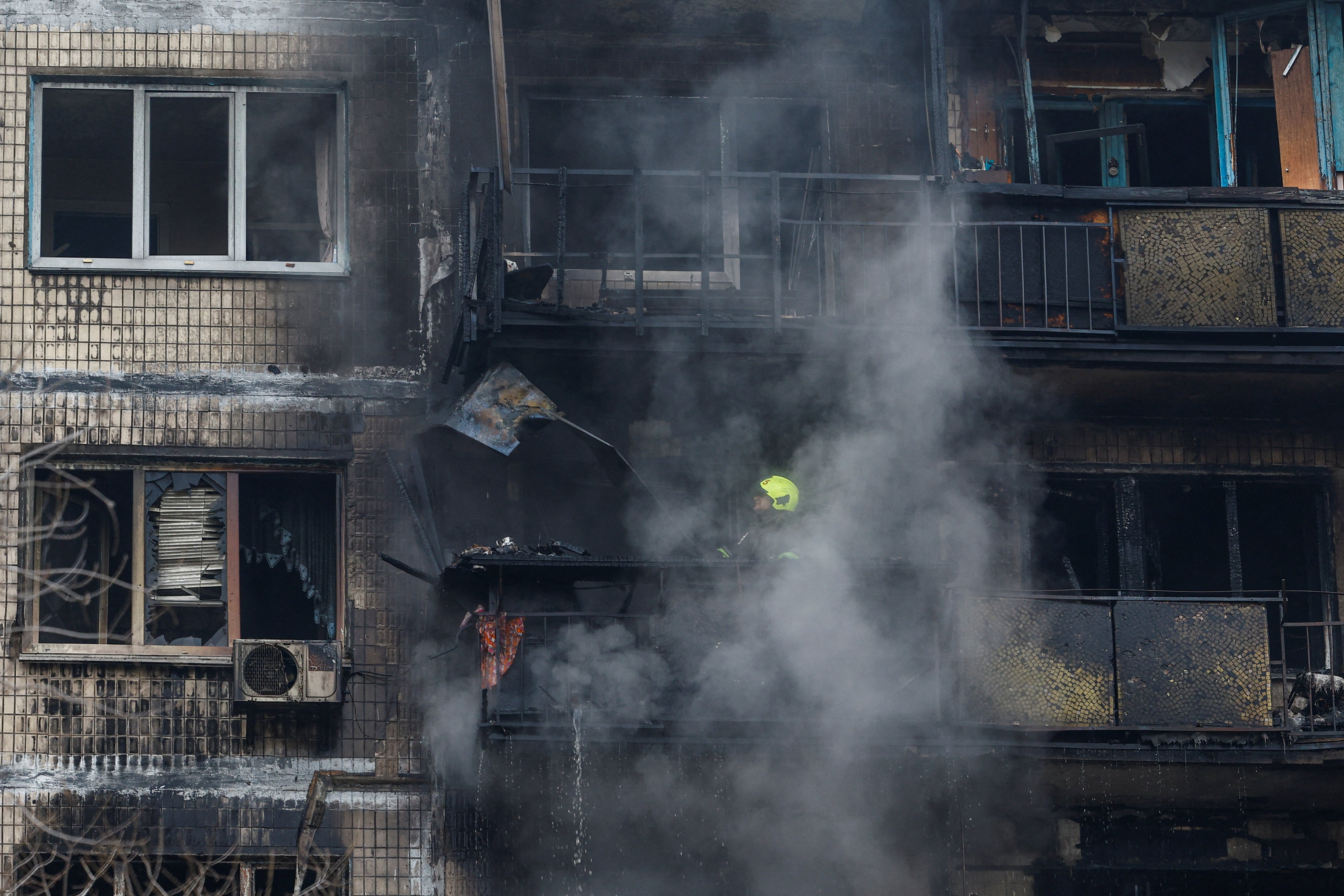 independent.co.uk - Shweta Sharma - Ukraine war latest: Deadly drone strike hits Kyiv leaving three dead