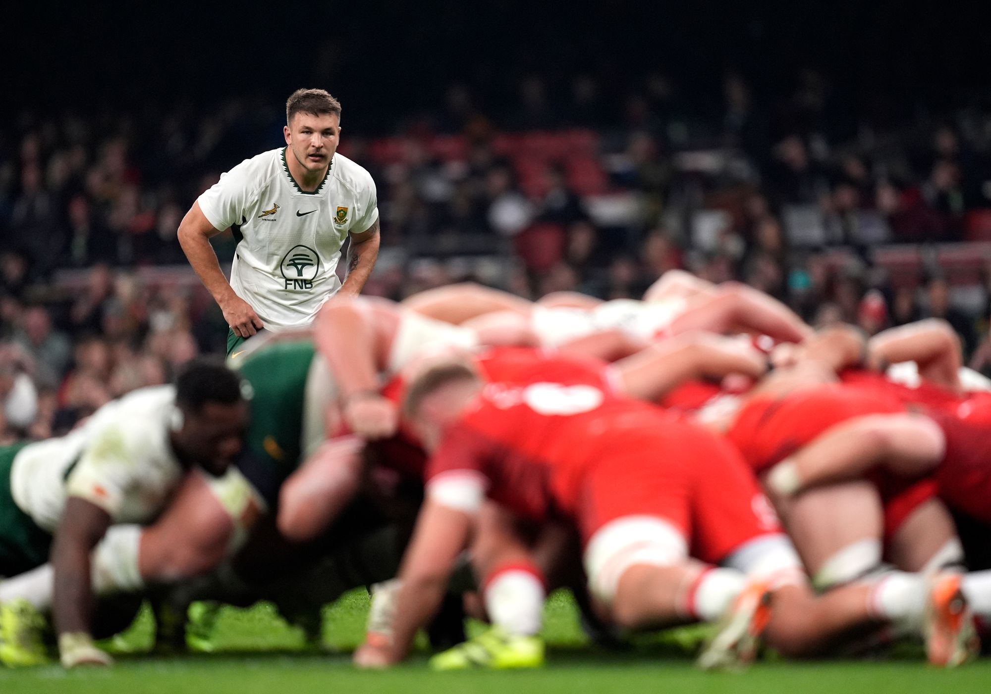 Andre Esterhuizen was a force to be reckoned with for South Africa