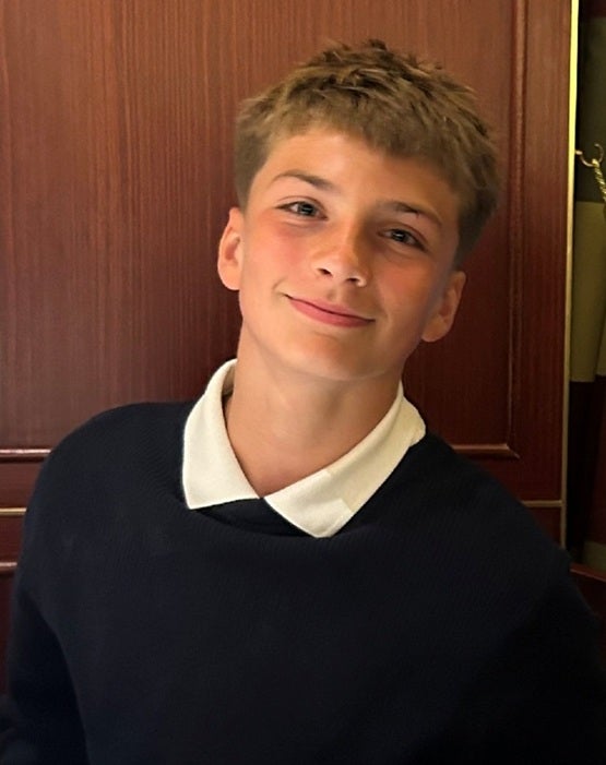 Joshua Travis died on Wednesday night after being struck by a train