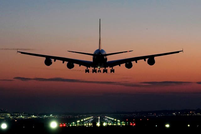 An instruction to updates the aircraft was issued on Friday (Gareth Fuller/PA)