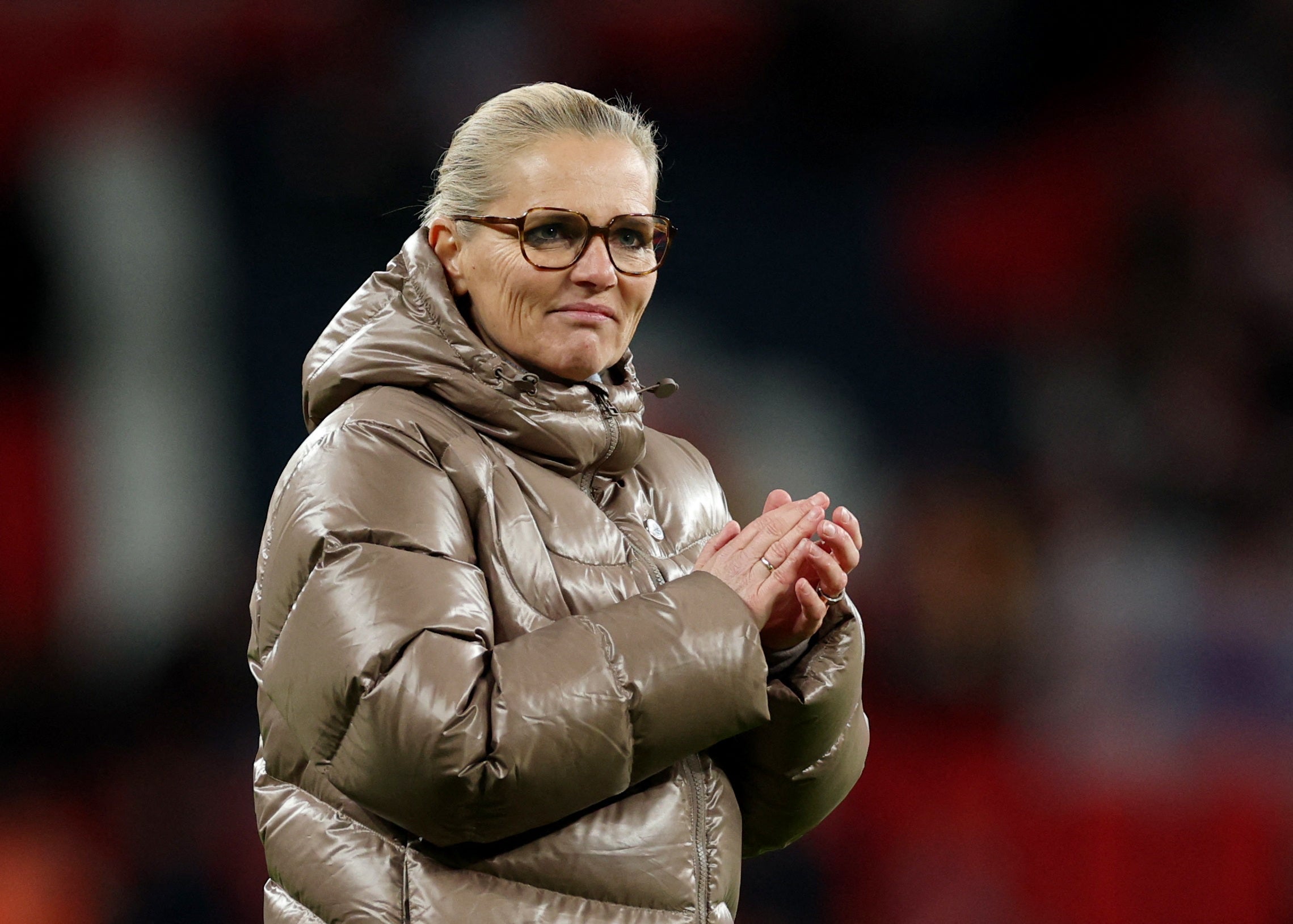 Sarina Wiegman brought up her 50th win as England manager