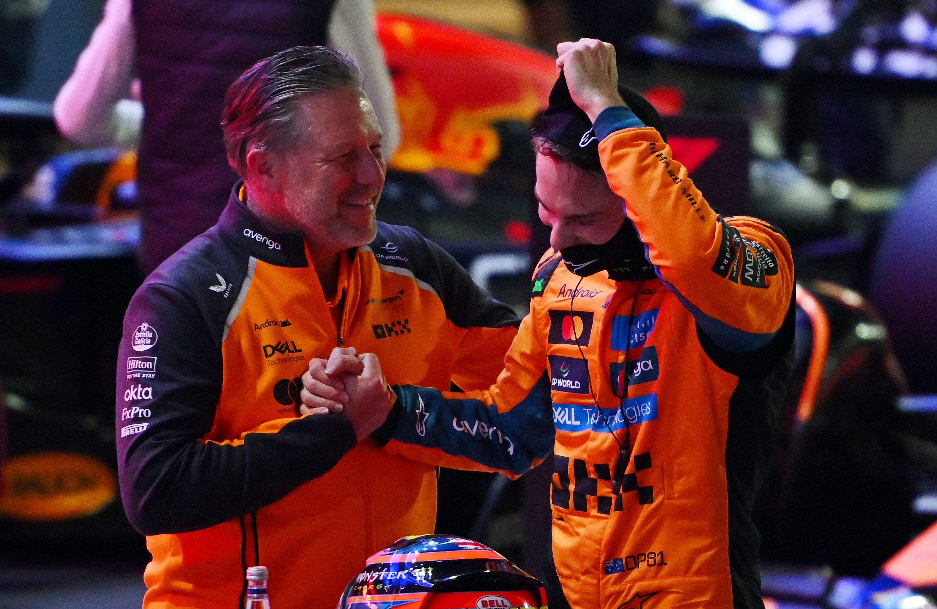 F1 qualifying Qatar GP live: Oscar Piastri snatches pole after Lando Norris mistake