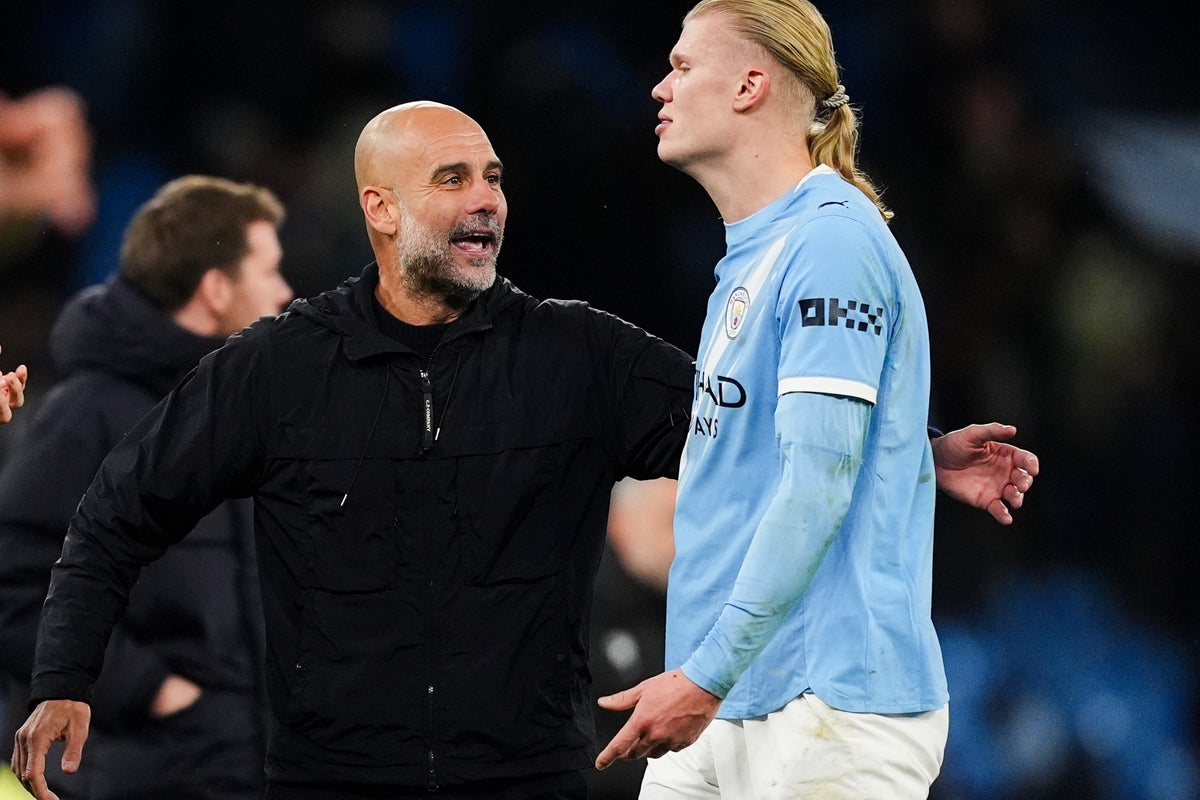 Pep Guardiola hails &lsquo;insane&rsquo; Erling Haaland achievement