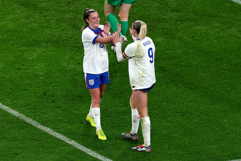 Russo scored the final goal in the 8-0 demolition