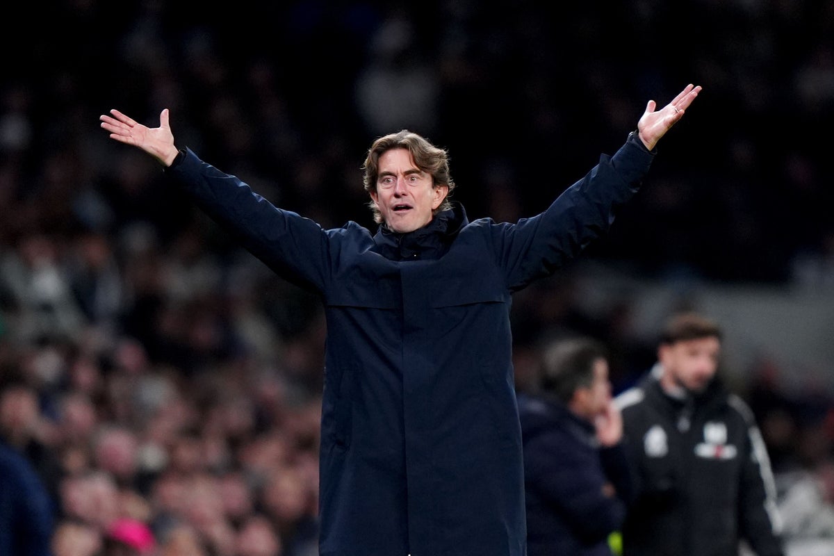 Thomas Frank calls out Tottenham fans for turning on their own player in loss to Fulham - The Independent