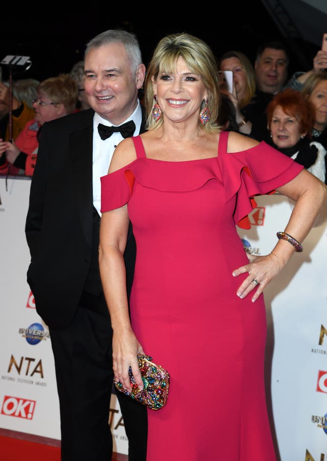 <p>Eamonn Holmes and Ruth Langsford pictured together in 2020</p>