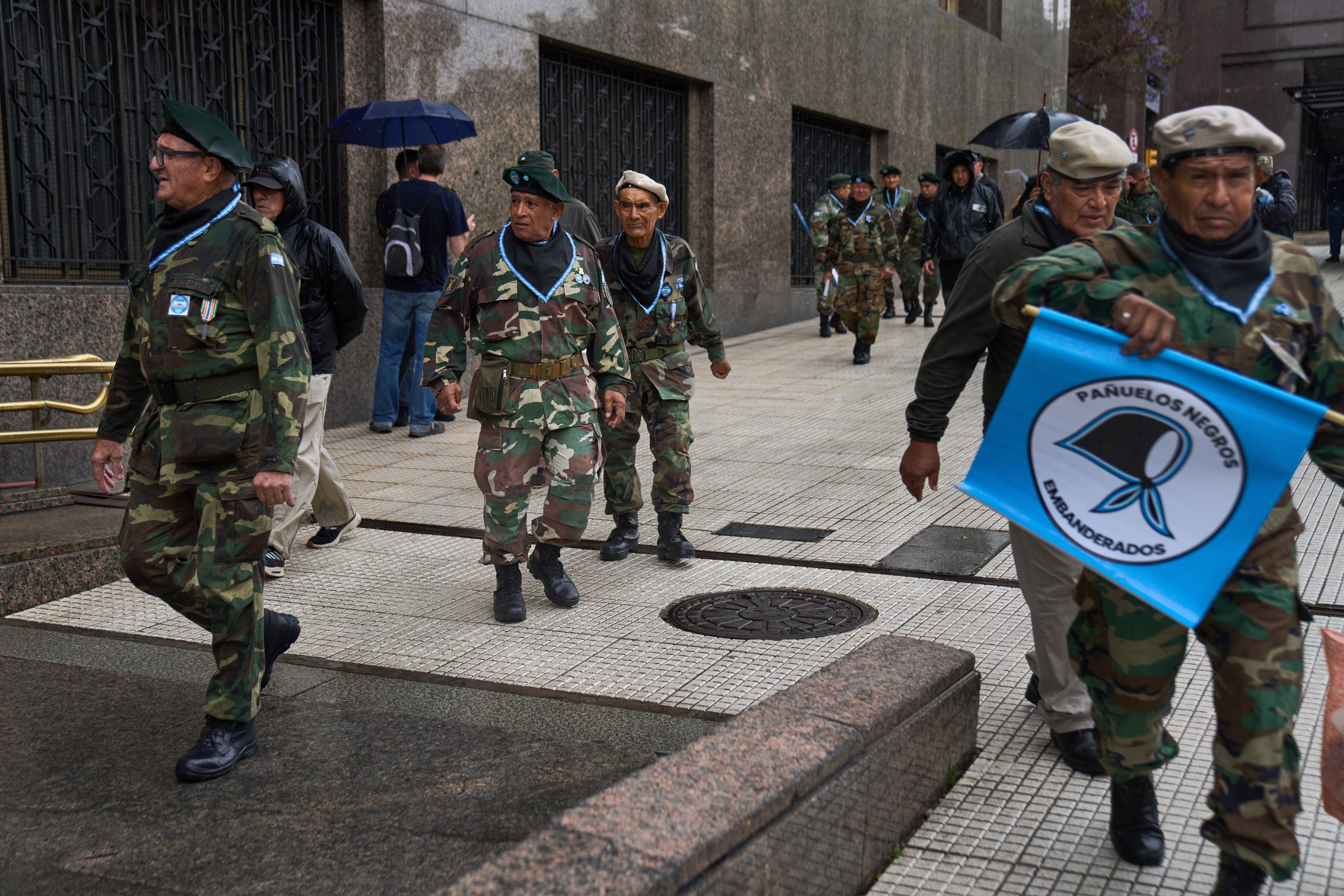 Argentina Military Protest