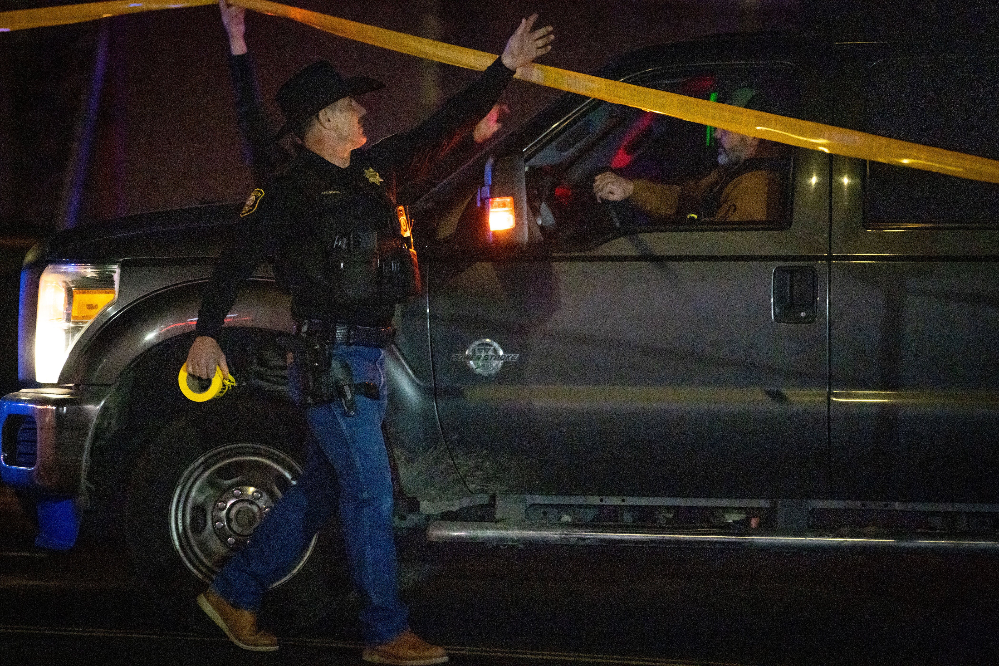 San Joaquin County Sheriff's Office said: "We can confirm at this time that approximately 14 individuals were struck by gunfire, and four victims have been confirmed deceased”