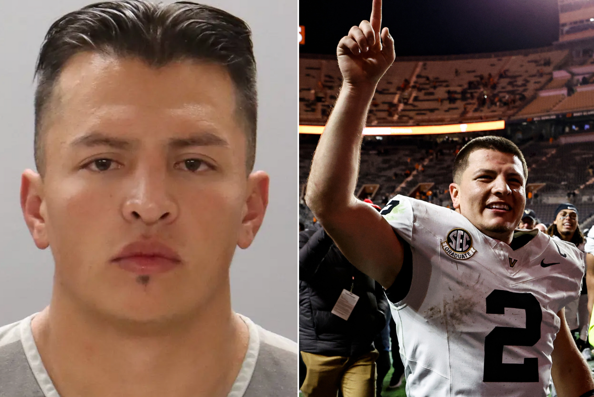 Vanderbilt QB’s brother arrested for second time this season after being accused of drunkenly abusing fans