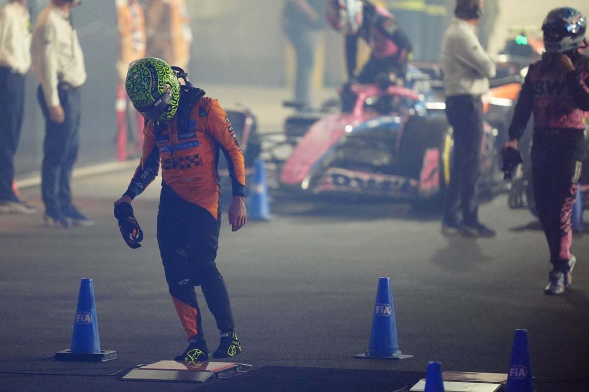 Lando Norris fancies a duvet day after Qatar disappointment delays title decider