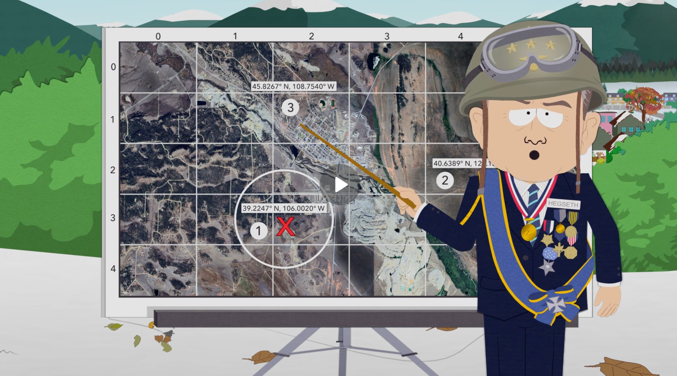 Pete Hegseth appears in the most recent episode of 'South Park'