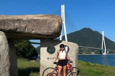 I fell in love with this island-to-island cycling trail through rural Japan