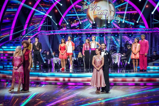 <p>Six couples remain on Strictly Come Dancing</p>