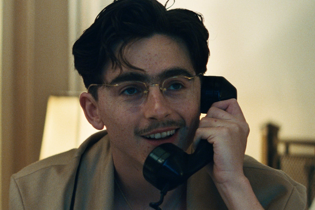 Marty Supreme review – Powder keg of a ping-pong movie confirms Timothée Chalamet as one of our greatest talents