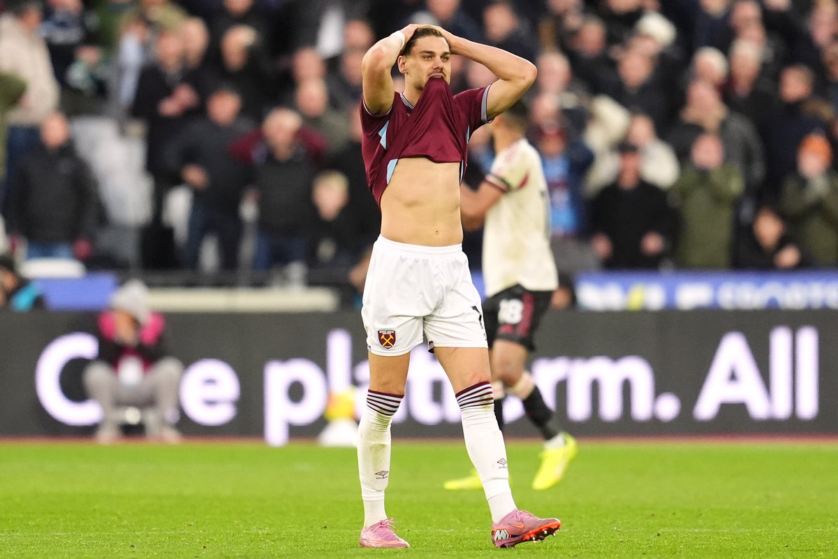 Lucas Paqueta &lsquo;not okay&rsquo; after red card against Liverpool