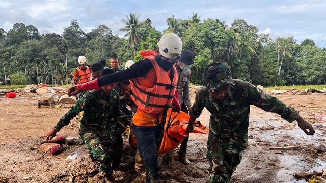 Indonesia Extreme Weather Landslides