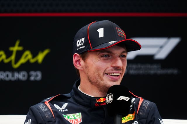 Red Bull driver Max Verstappen could win his fifth world title on Sunday (David Davies/PA)