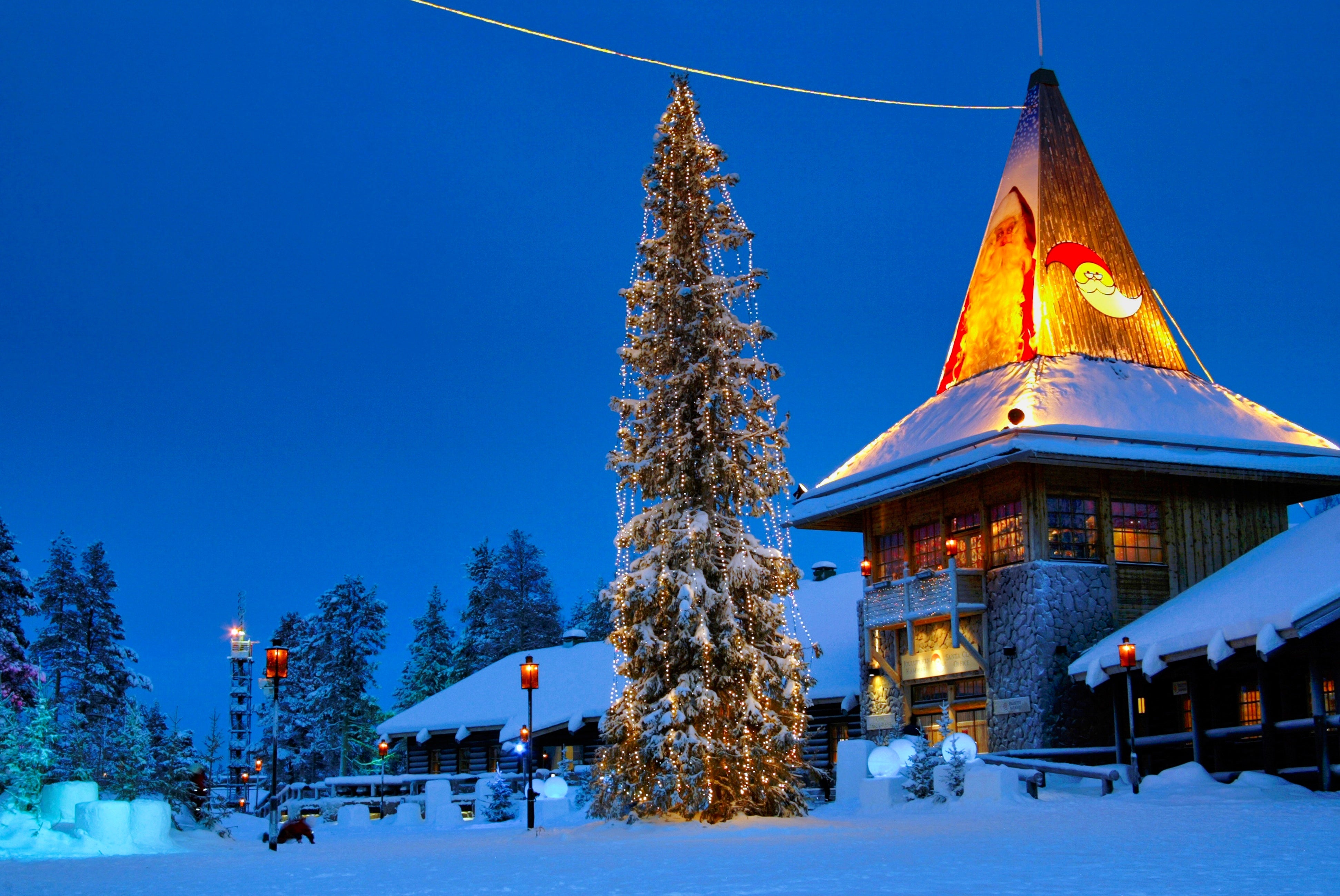 Rovaniemi in Finland, considered Saint Nick's hometown and from where you can send letters with an Arctic Circle Postmark, only manages 10th place in the list