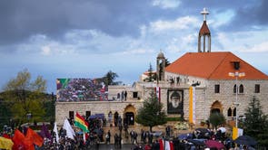 APTOPIX Lebanon Mideast Pope