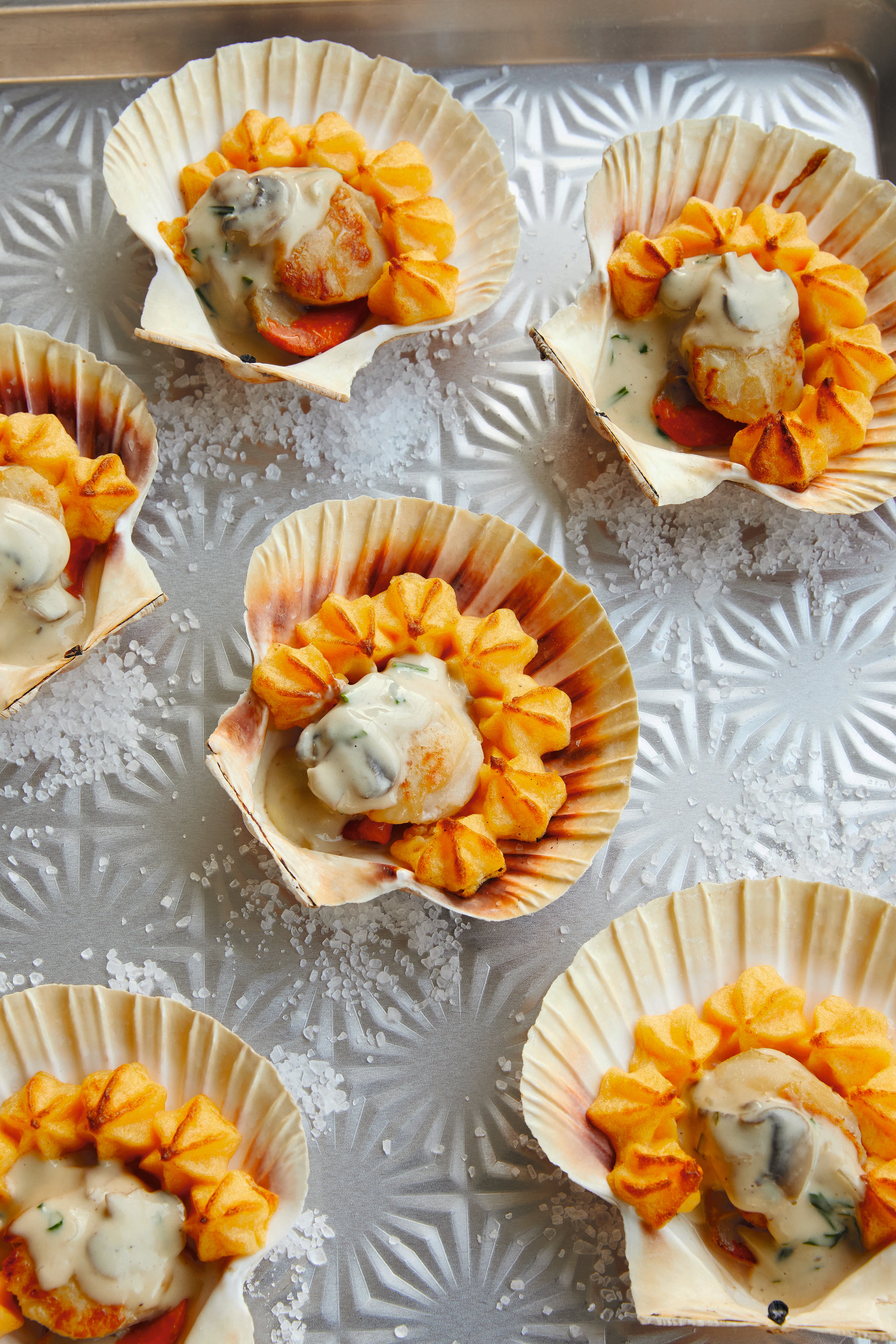 A scallop should never be overcooked, but served like this, it can absolutely steal the show