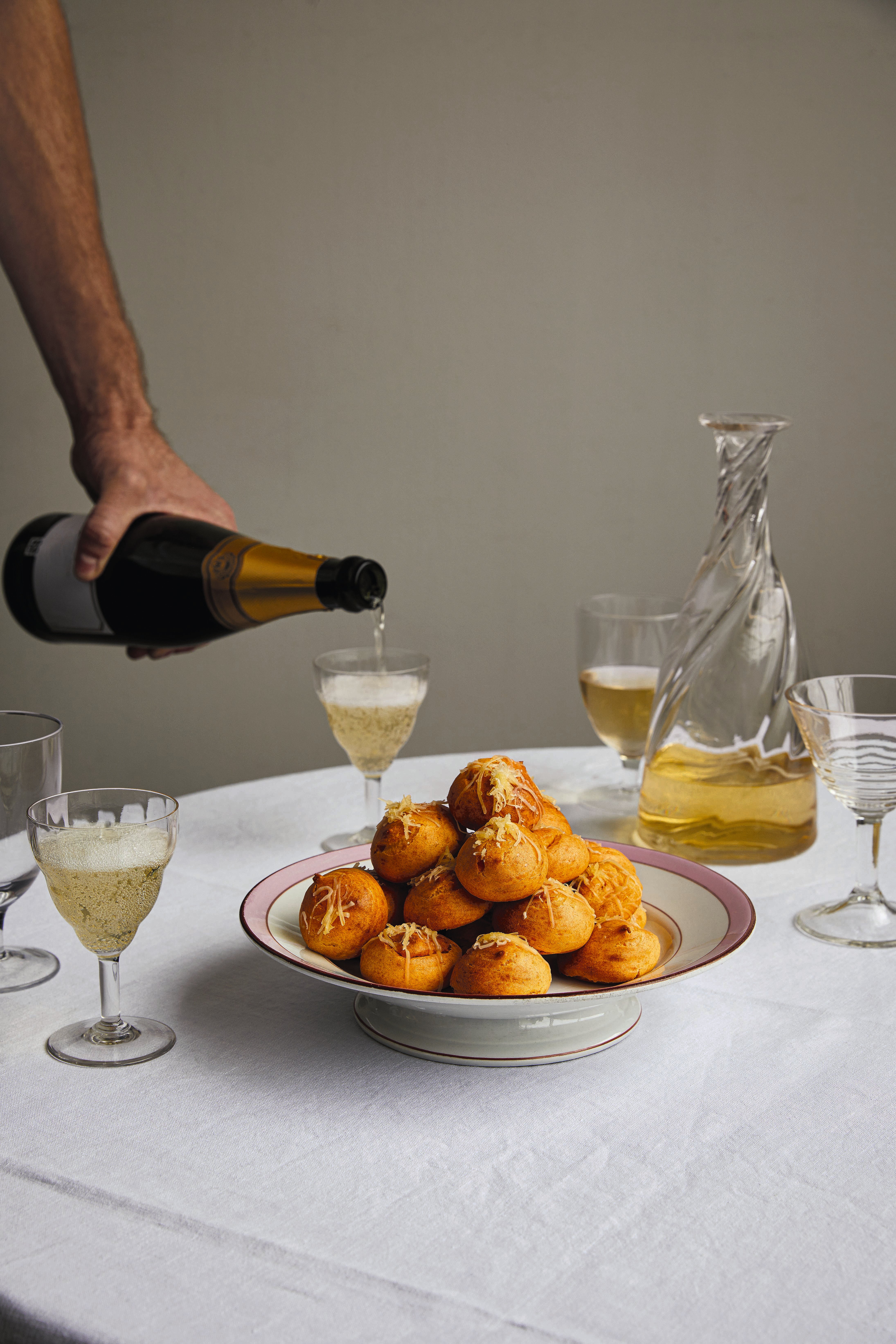 Warm, cheesy and proudly bougie – the kind of canape that makes the whole house smell like you’ve really got your life together