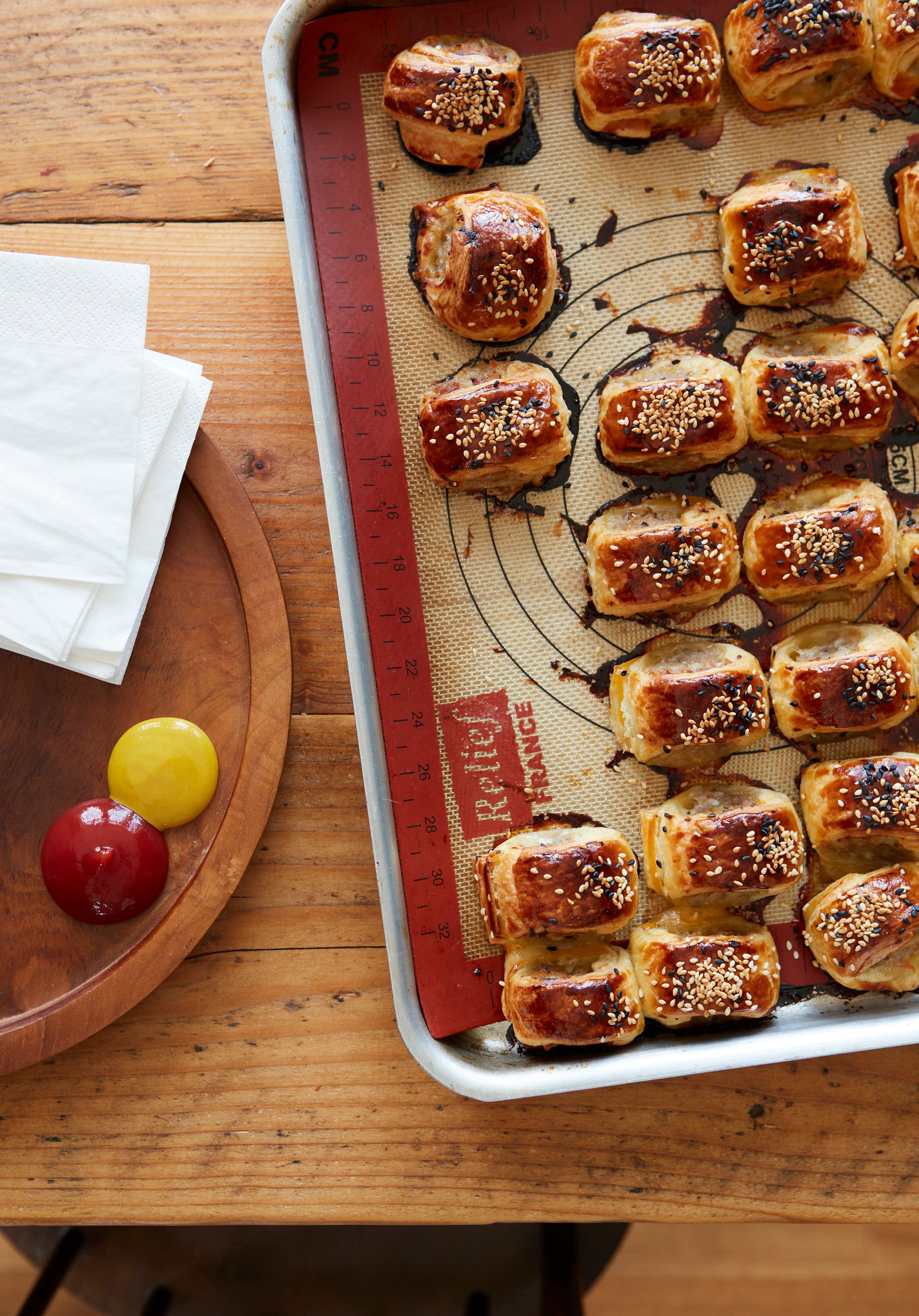 Sweet, salty and inspired by literary parties – proof that the humble sausage roll is still the most crowd-pleasing guest you can invite