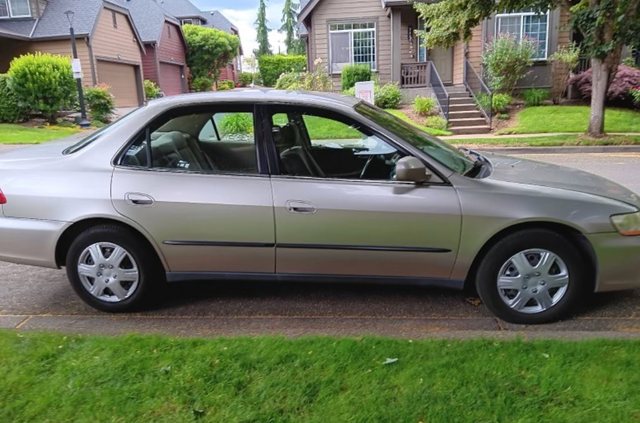 <p>Cheryl's 1999 Honda Accord was stolen while she served meals to the homeless at her local church</p>