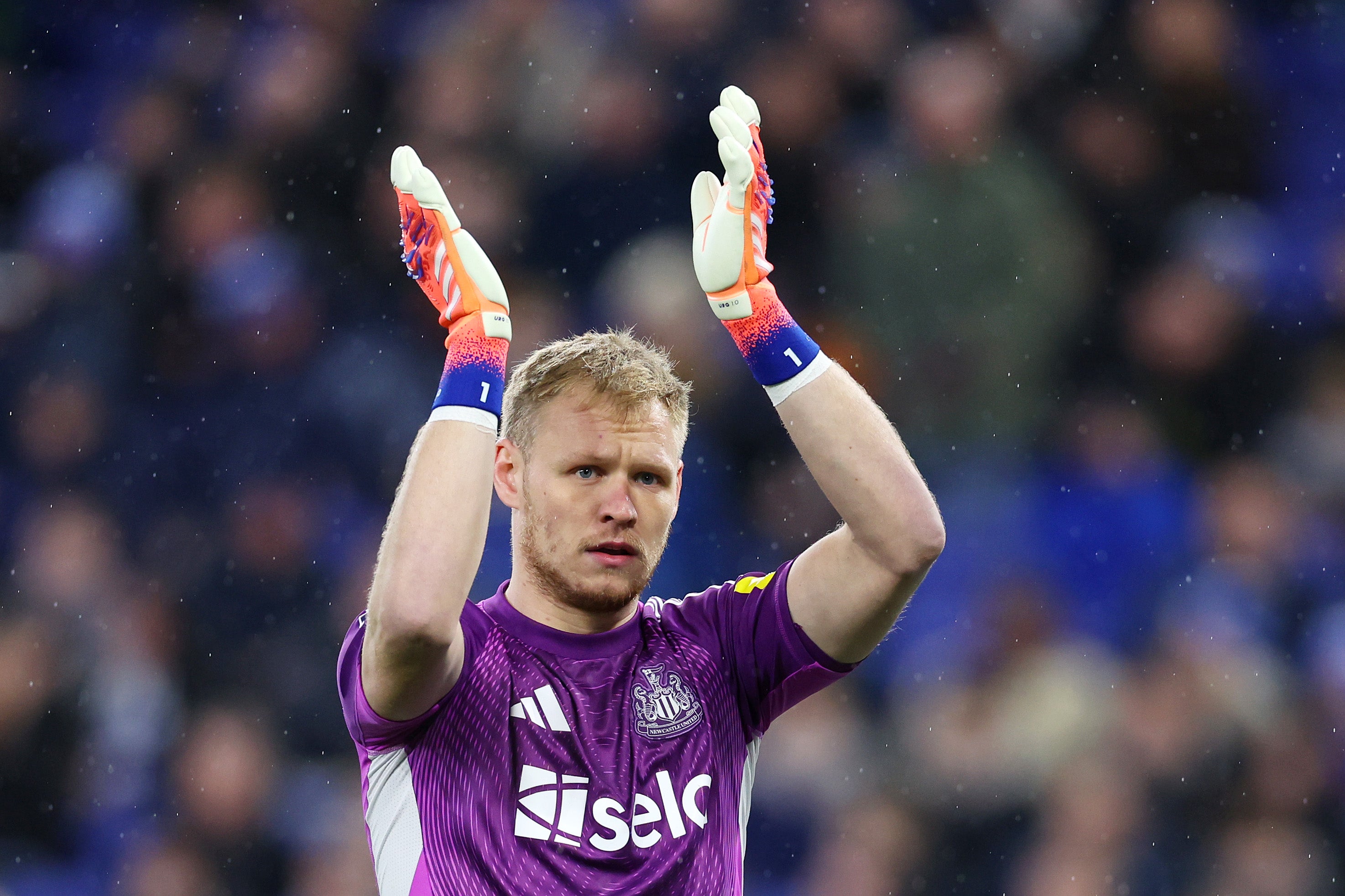 Aaron Ramsdale was in between the sticks for the win at Everton