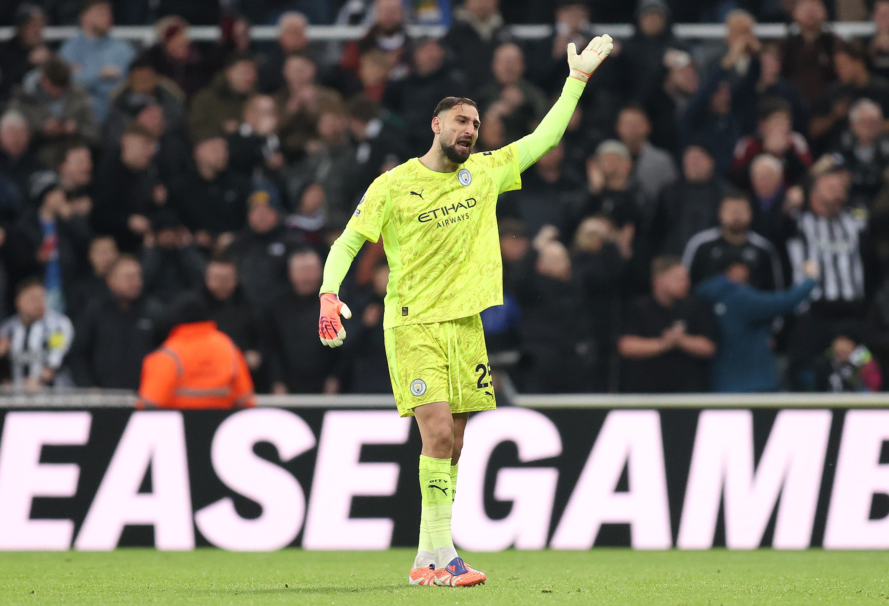 Donnarumma risks being suspended having received four cautions in the Premier League