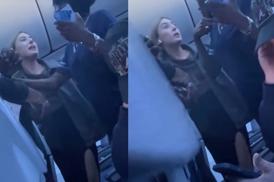 TikTok footage of a woman having a meltdown on a United flight from Newark to Charleston has gone viral