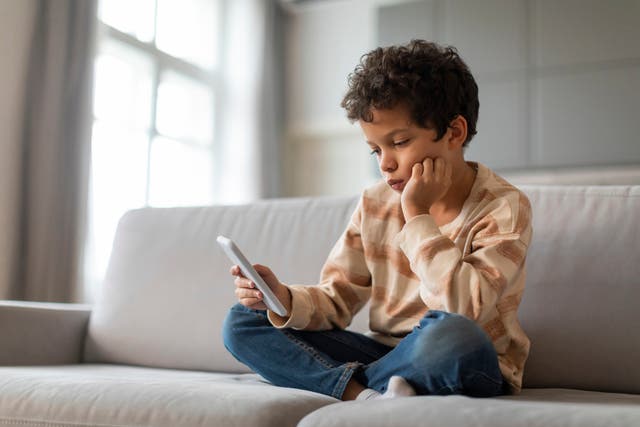 <p>You might want to think about limiting your child’s smartphone use - or not giving them one at all</p>