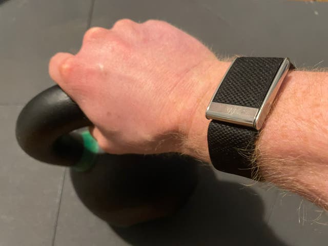 <p>Fitness writer Harry Bullmore uses the Whoop 5.0 band to track his health and fitness</p>