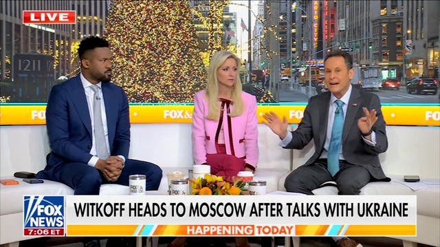 <p>Fox News host Brian Kilmeade took issue with special envoy Steve Witkoff advising a Russian official how to handle Donald Trump during peace negotiations with Ukraine.</p>