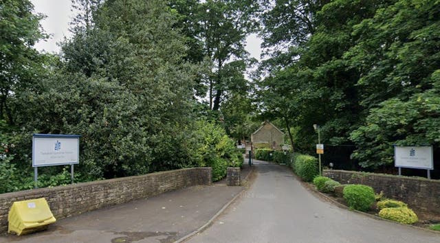 <p>The crash involving the minibusy carrying nine teenagers took place in Toulston Lane in Tadcaster, near Tadcaster Grammar School, on Monday afternoon</p>