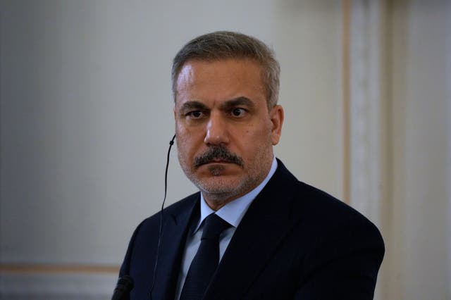 <p>El ministro turco de Asuntos Exteriores de Turquía, Hakan Fidan, habló con Marco Rubio sobre la interceptación del misil (Foto de archivo)</p>