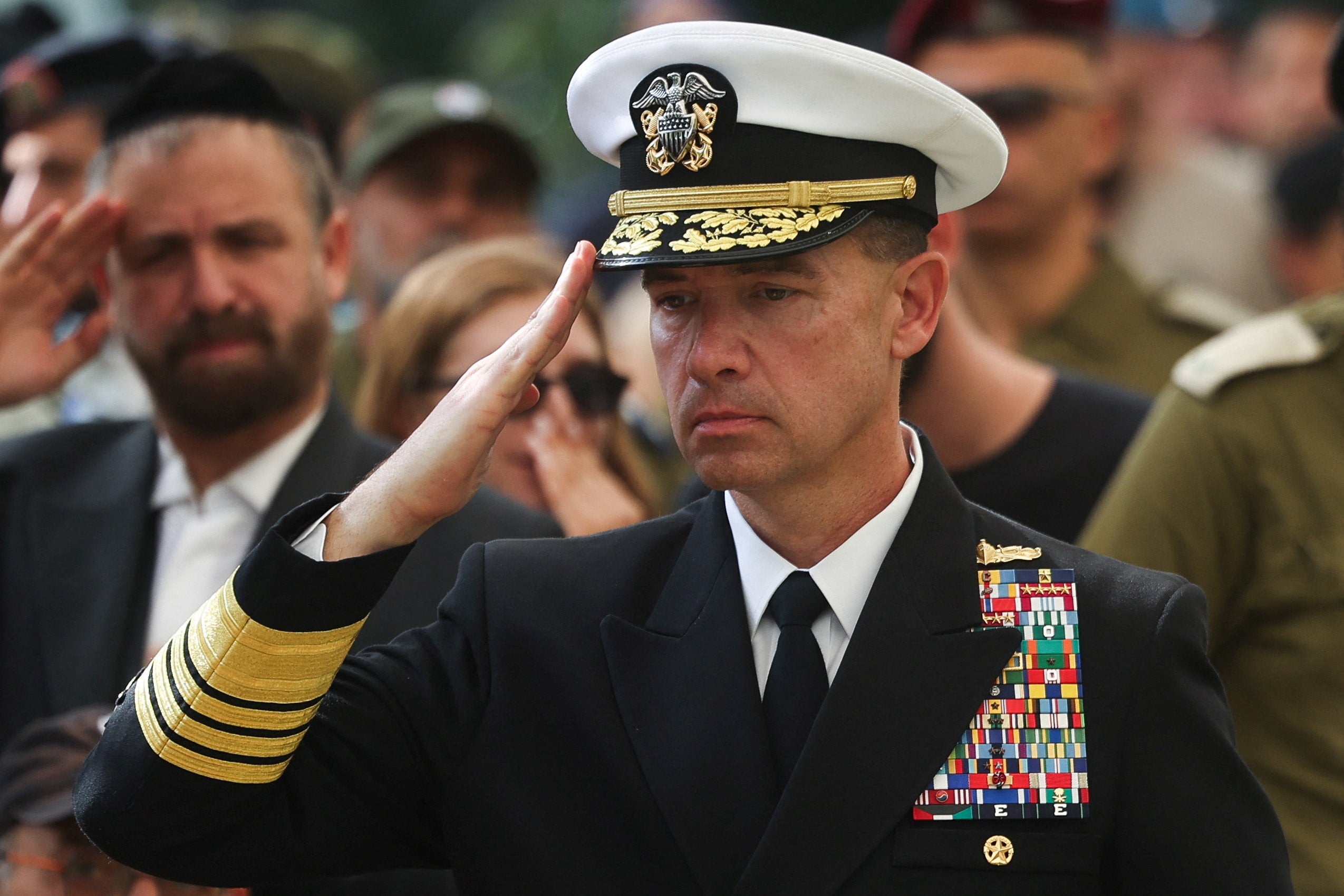 Admiral Brad Cooper, CENTCOM commander, lead the action in Syria