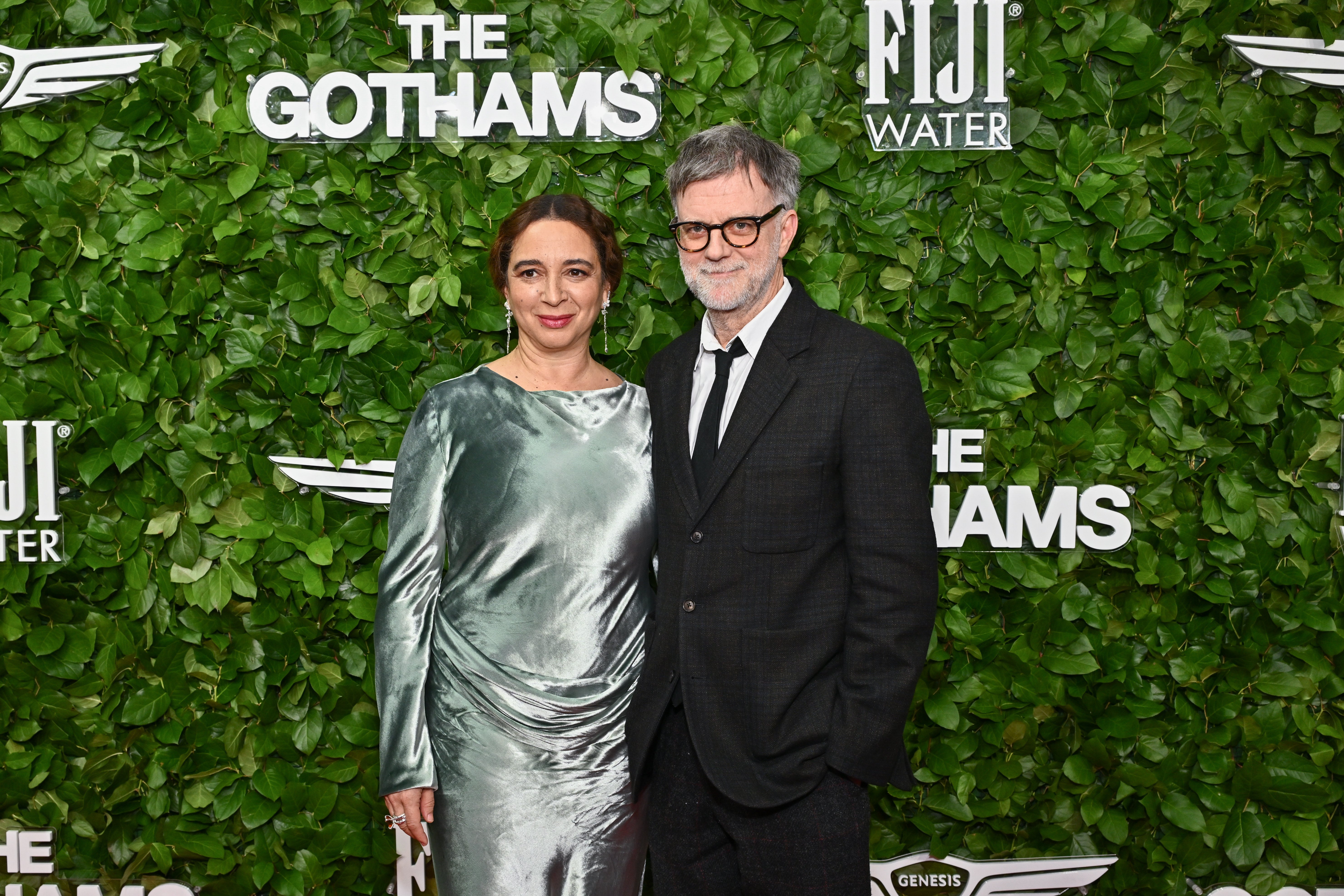 Maya Rudolph and Paul Thomas Anderson attend The Gotham Film Awards