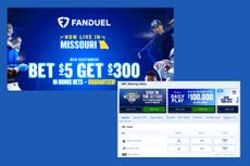 FanDuel Missouri Promo: Bet $5 Claim $300 Bonus Bets Today