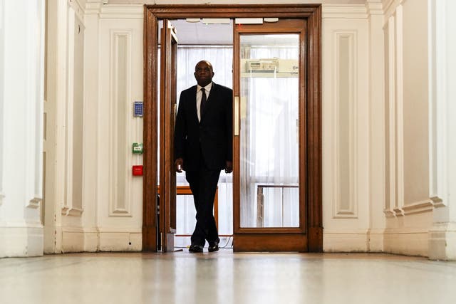 Deputy Prime Minister David Lammy will set out the Government’s response to recommendations made by Sir Brian Leveson (Jacob King/PA)