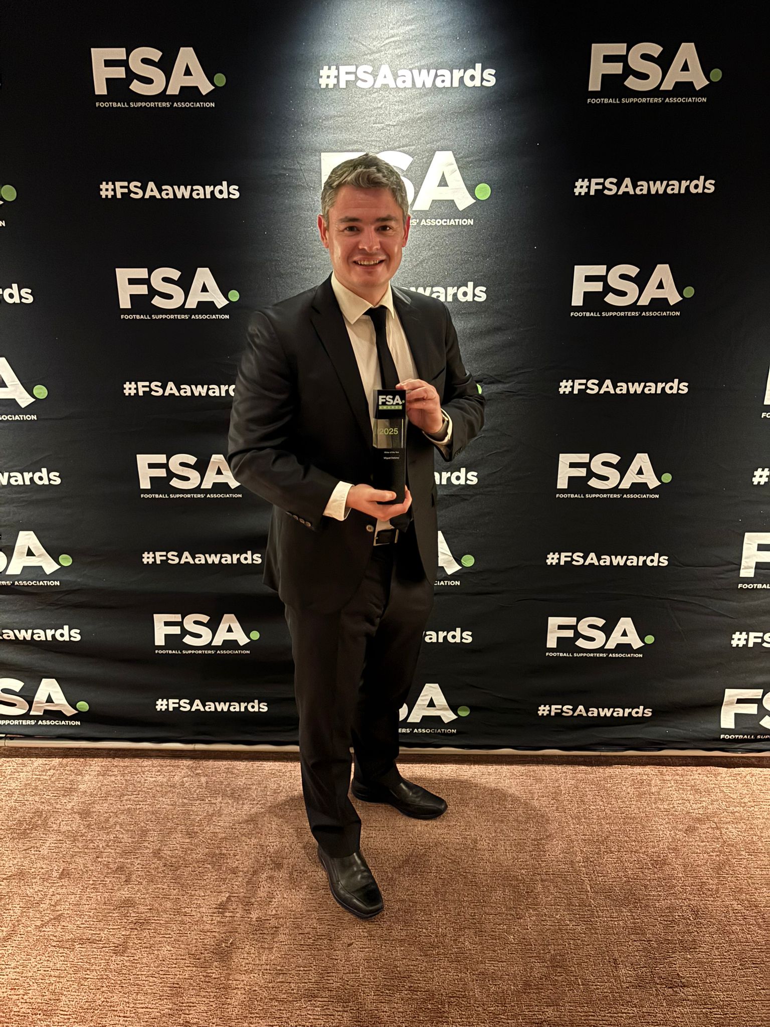 Miguel Delaney wins Football Writer of the Year at the FWA Awards 2025