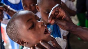 Congo Measles Vaccination