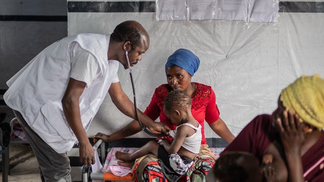 Congo Measles Vaccination