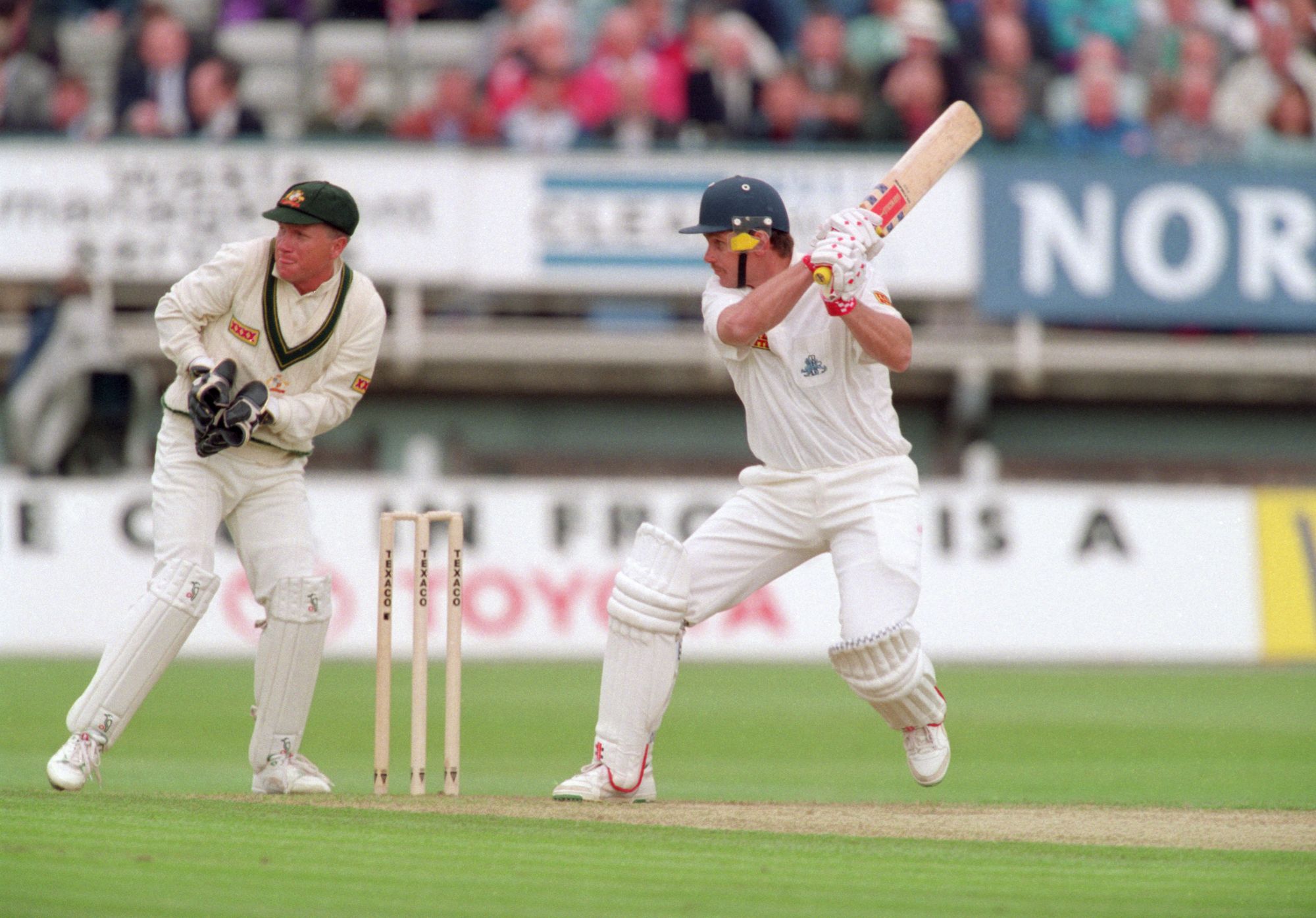 Robin Smith batting against Australia at Edgbaston in May 1993