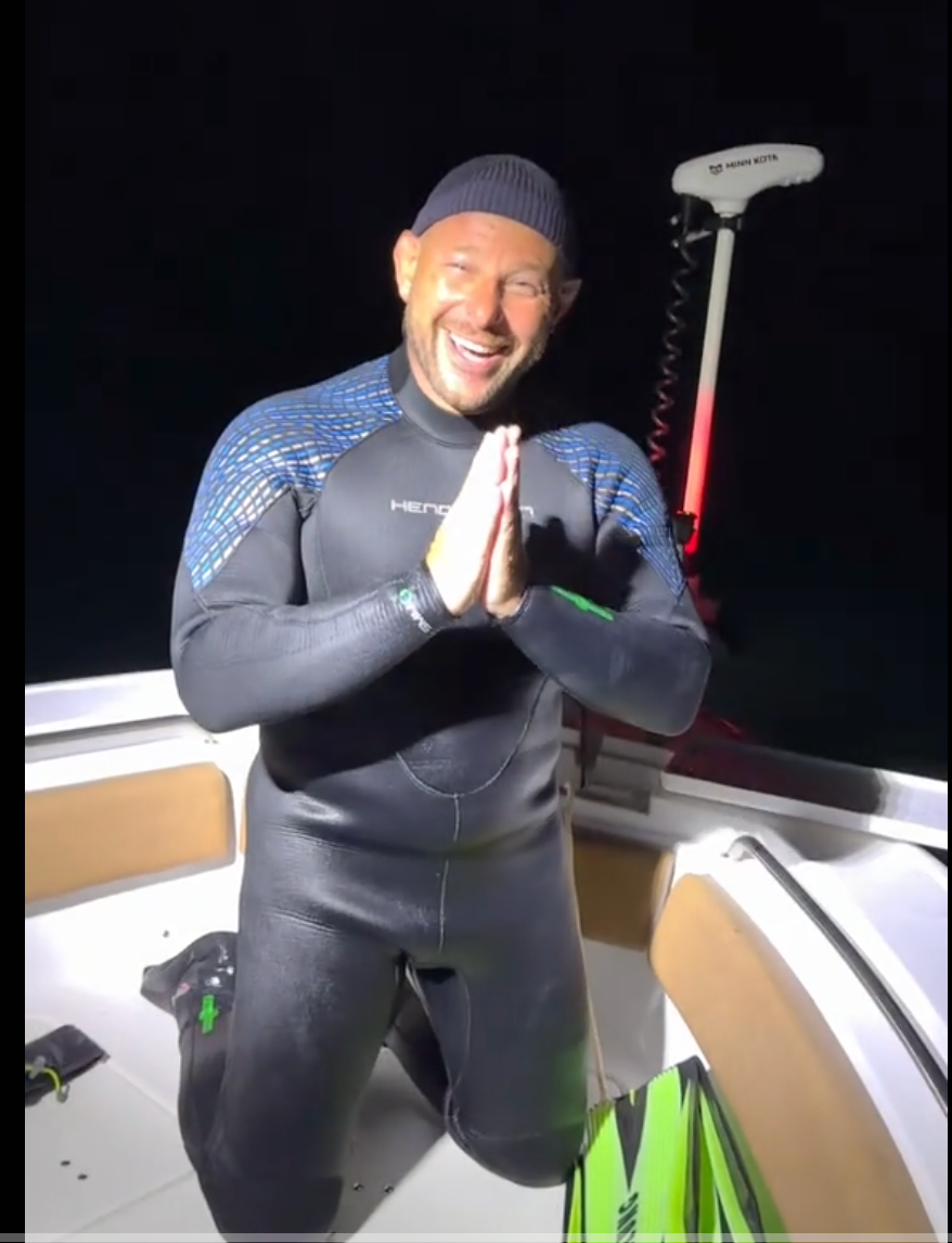 Diver Joe Pistone found Cassie Yammine's engagement ring