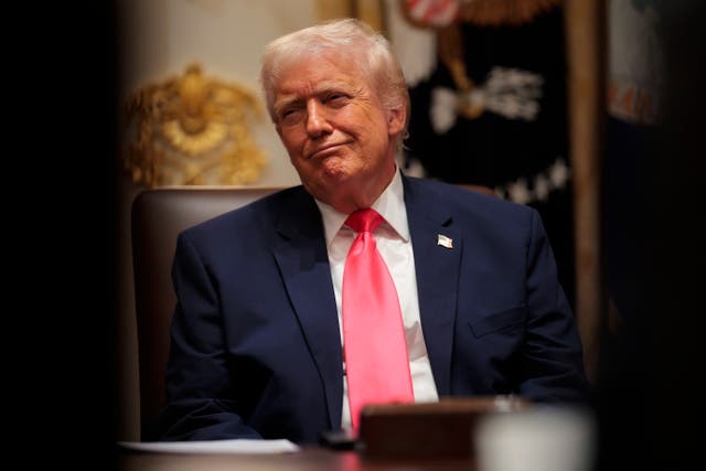 <p>Trump has been back-and-forth on his intentions to pursue another presidential bid.</p>