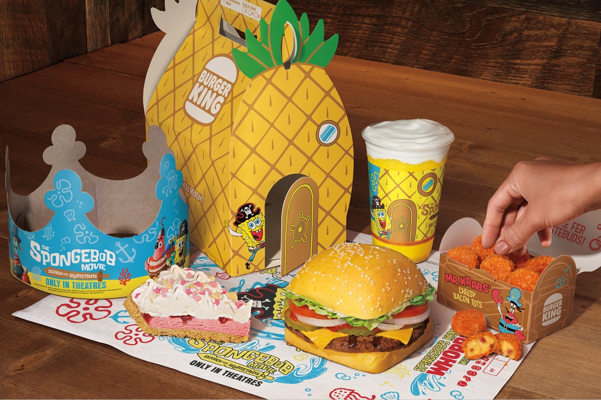 Burger King launches new Spongebob menu ahead of film&rsquo;s release