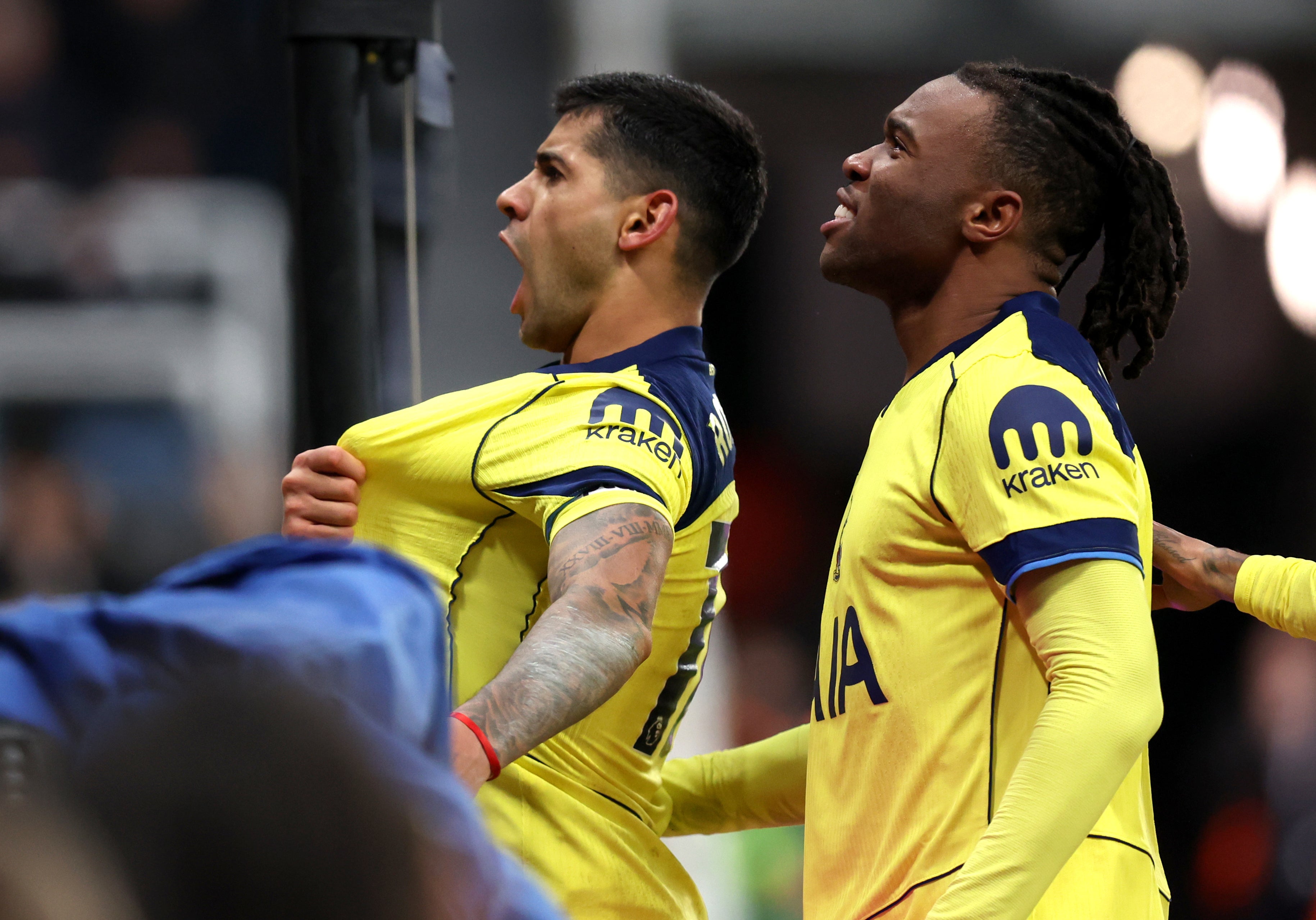 Cristian Romero was the Tottenham hero on Tyneside