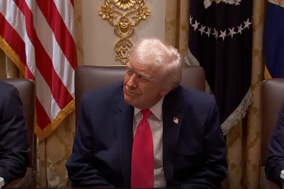 Kristi Noem pays bizarre tribute to Trump for ‘keeping the hurricanes away’