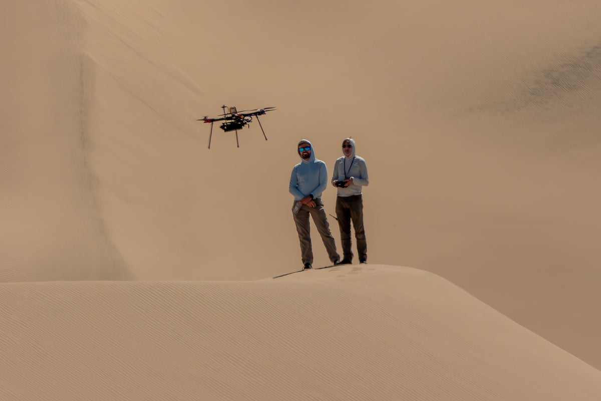 NASA uses Death Valley to test next-gen drone tech for flights across Mars