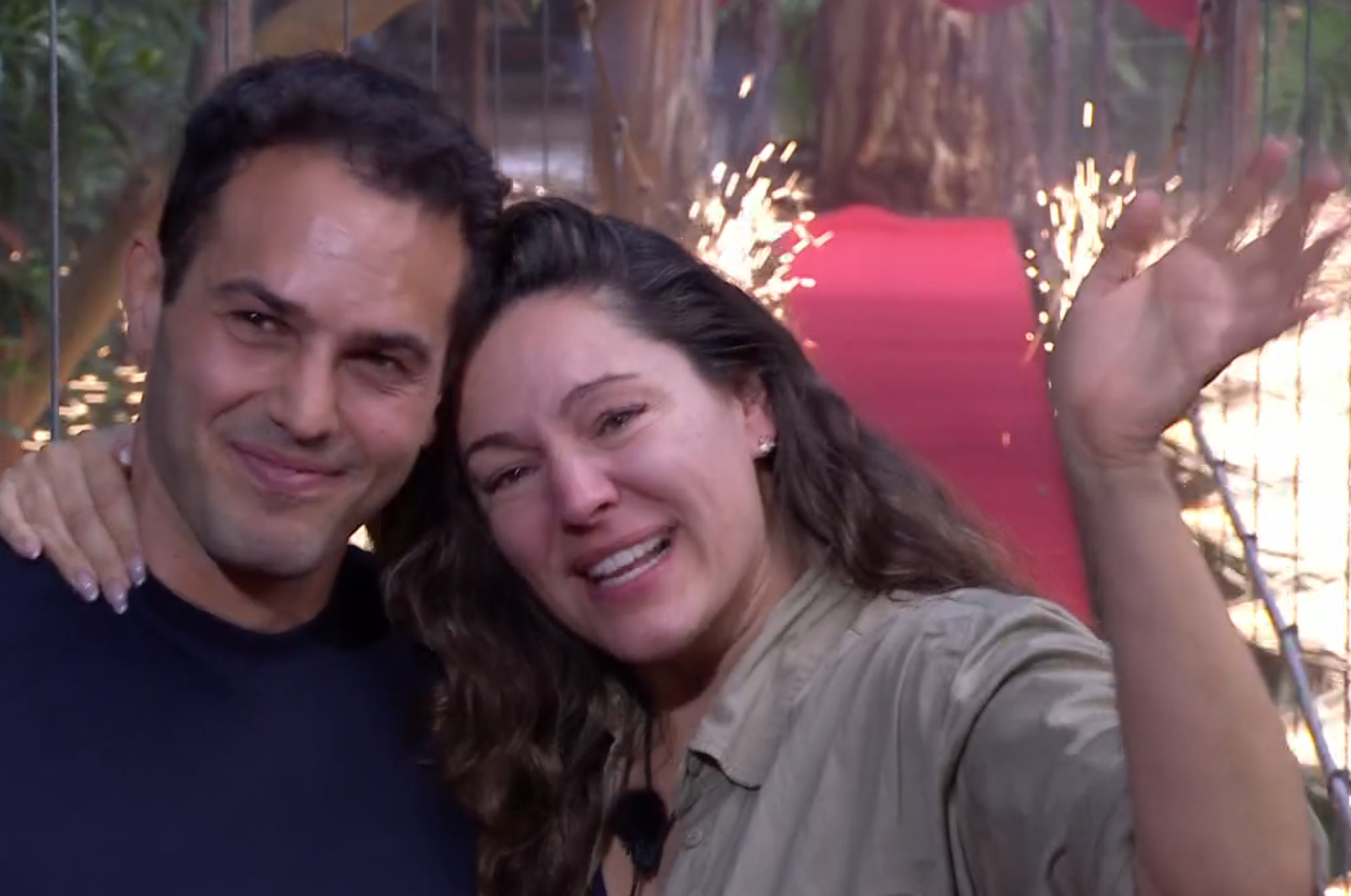 Jeremy was waiting for Kelly after her exit